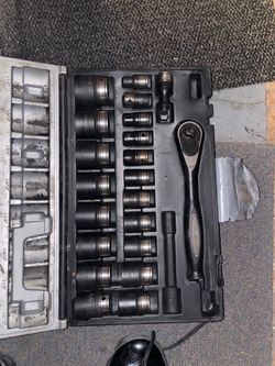 Grey Pneumatic Duo-Socket Set