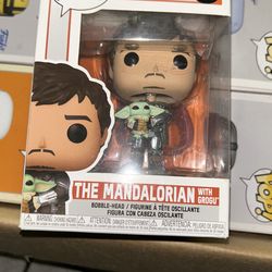 The Manalorian With Grogu #461 Funko Pop