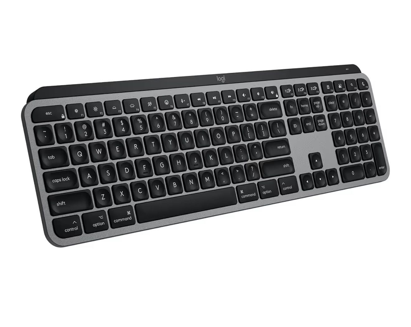 Logitech MX Keys S Keyboard + MX Palm Rest