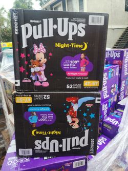 Pull ups  4t-5t $22 Each box. Price Is Firm