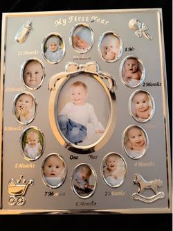 My first year photo frame