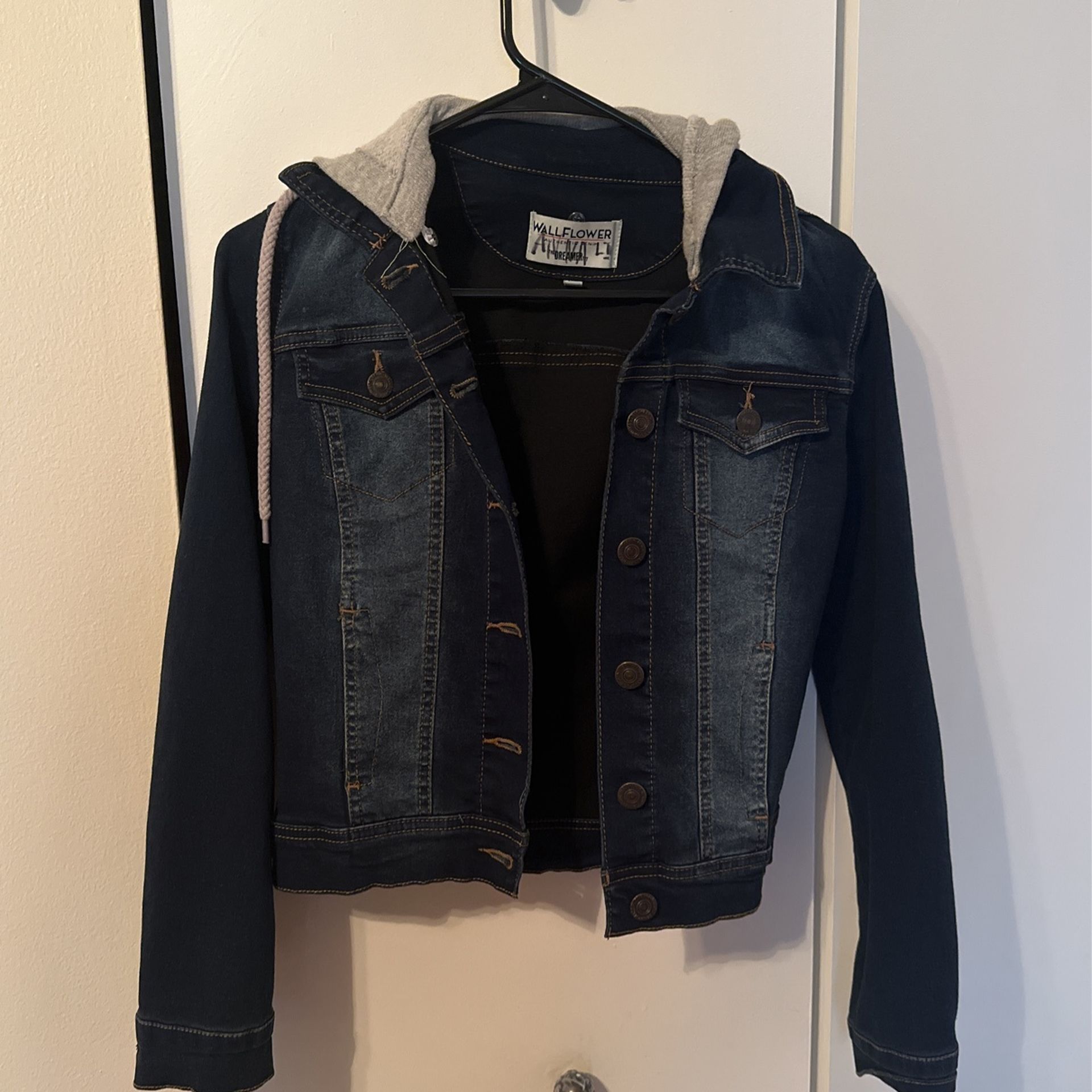 Girls Denim Jacket, XS