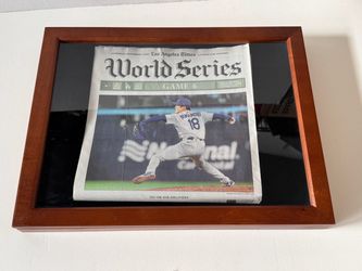 16 x 12 x 0.75” solid wood cherry finish shadow box picture frame