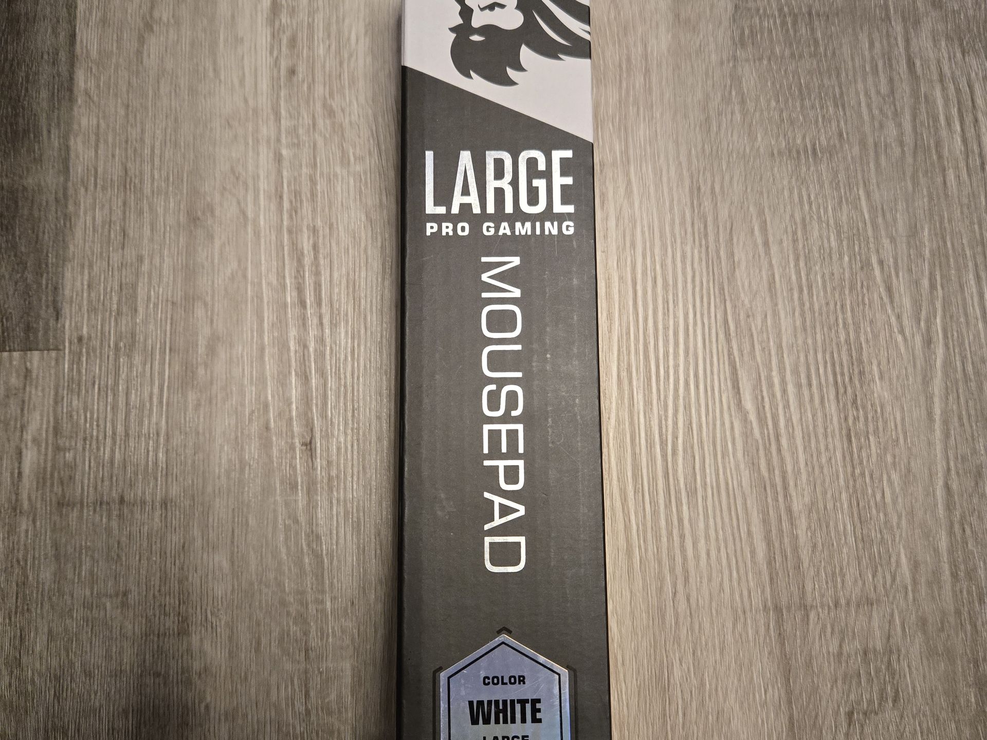 Glorious White Large Mouse Pad