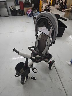 Kids push bike