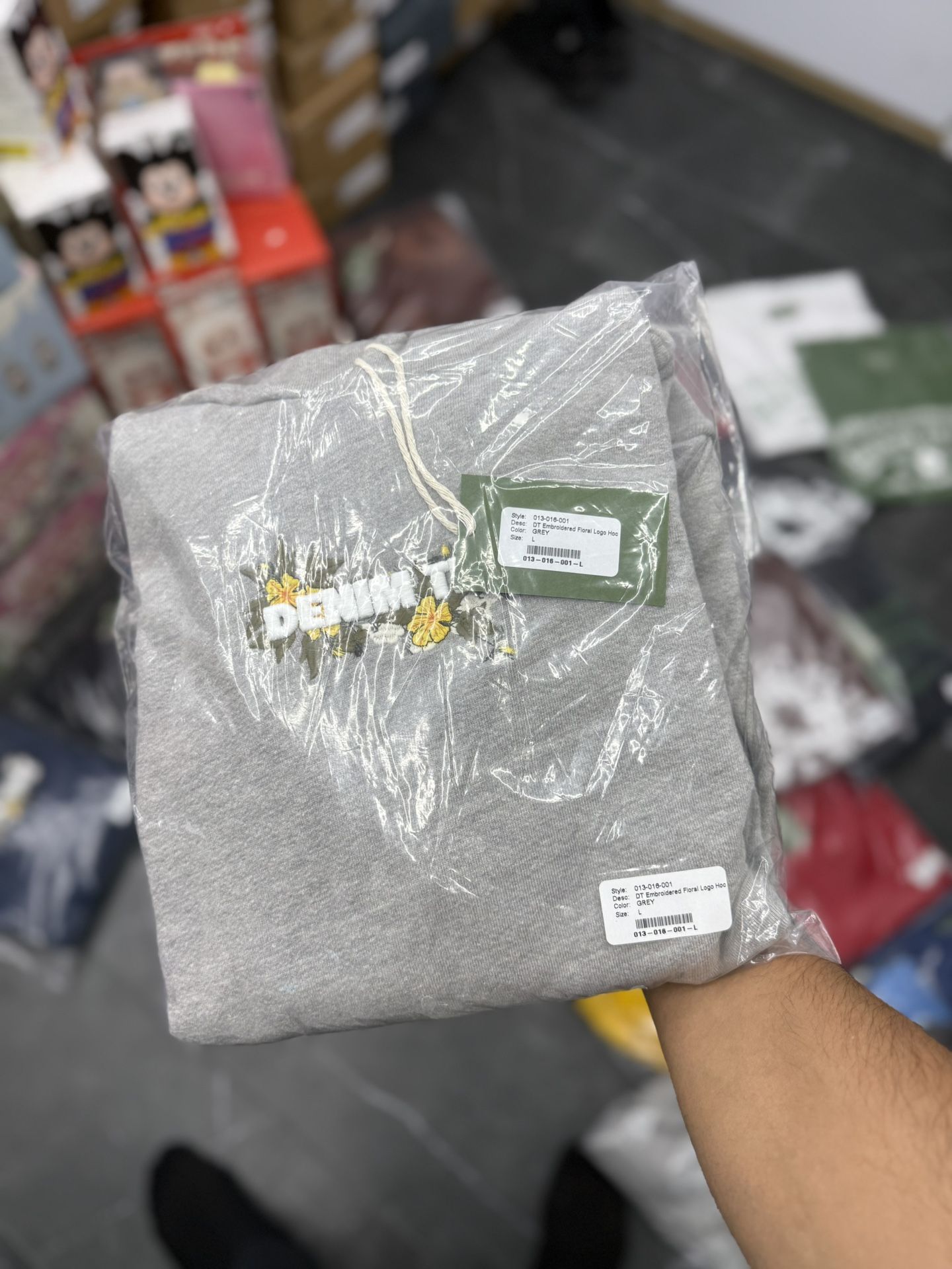 Denim Tears Floral Hoodies - 100% Authentic!