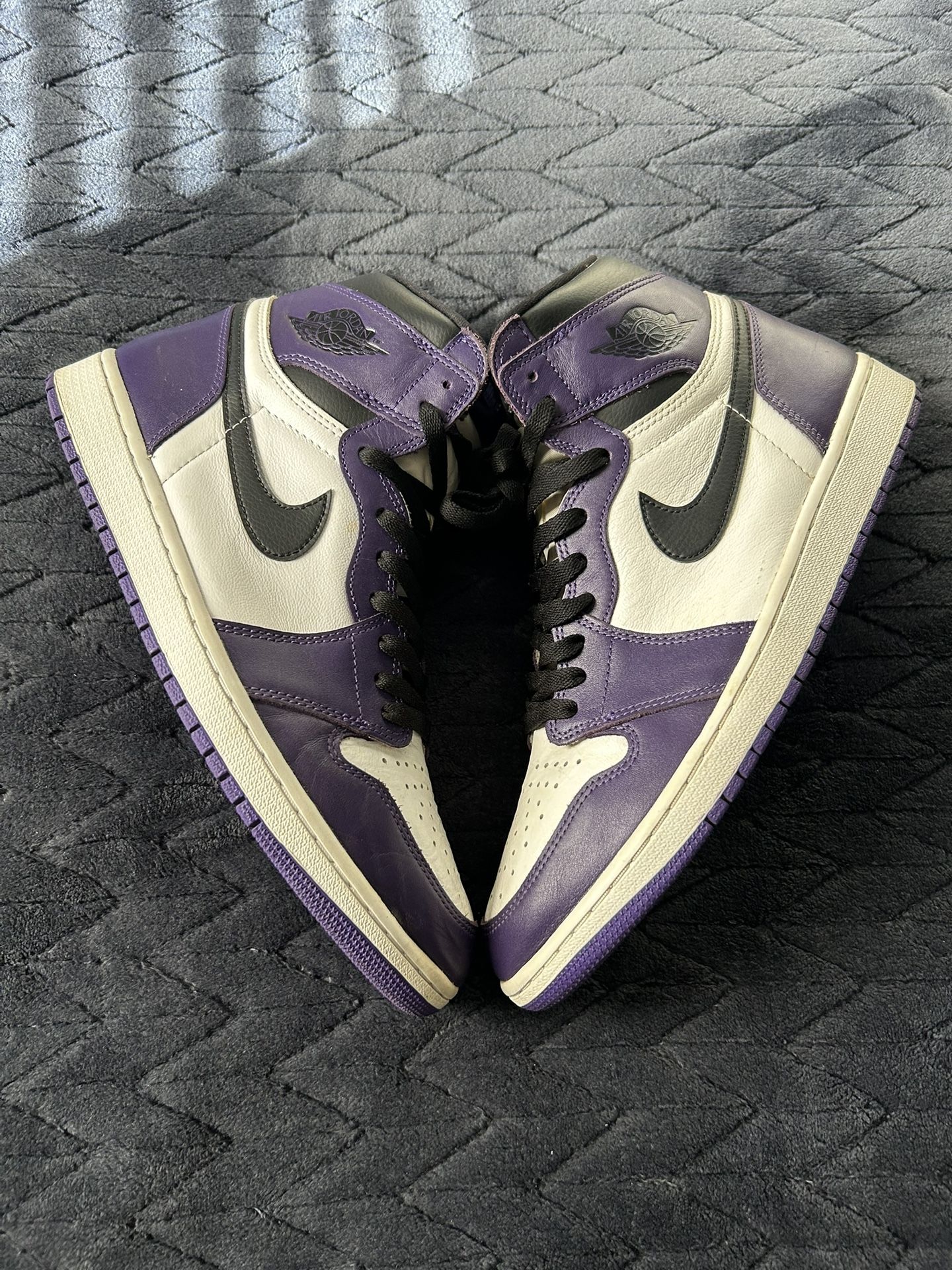Jordan 1 Court Purple Size 12