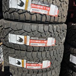 33x12.50R18 Nitto Ridge Llámeme viejon 562-941-7351 562