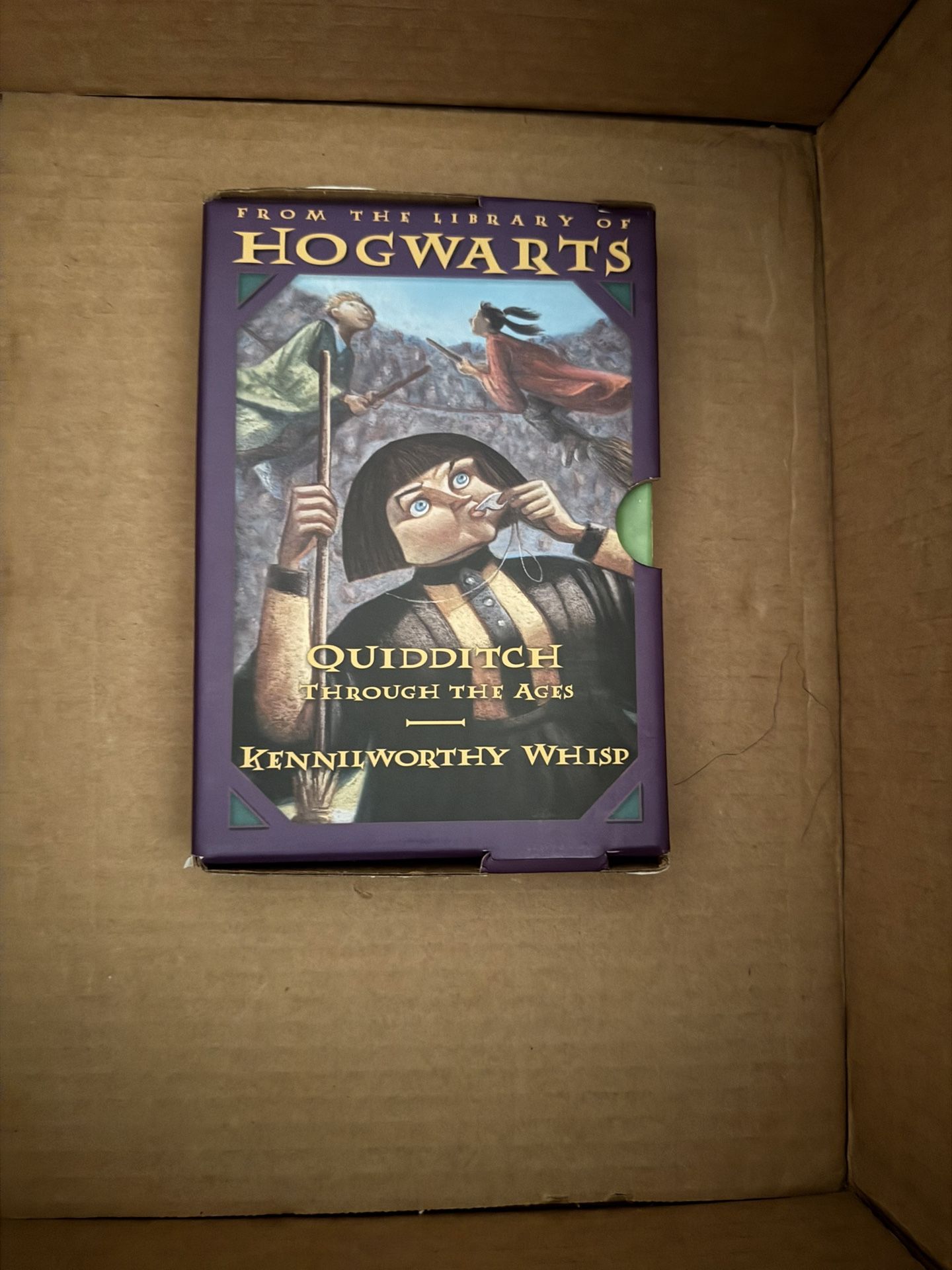 JK Rowling Classic Books from the library of Hogwarts School of Witchcraft and Wizardry : Fantastic Beasts and Where to Find Them / Quidditch Through 
