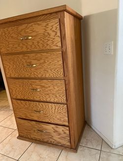 All wood chest very sturdy