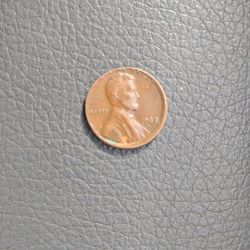 1968D Penny W/ The L on rim, Missing In God We Trust