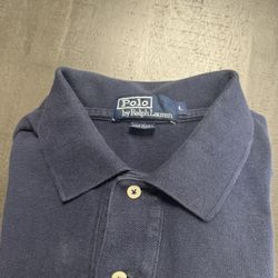Mens Vintage Polo Large 