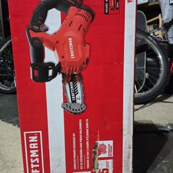 Craftsman battery 6 inch Pruning chainsaw.