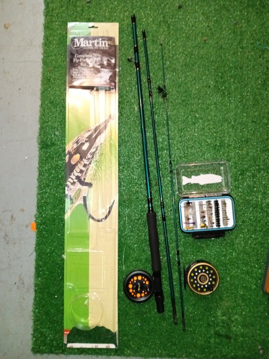 Fly Fishing Matin Rod And Reel Combo
