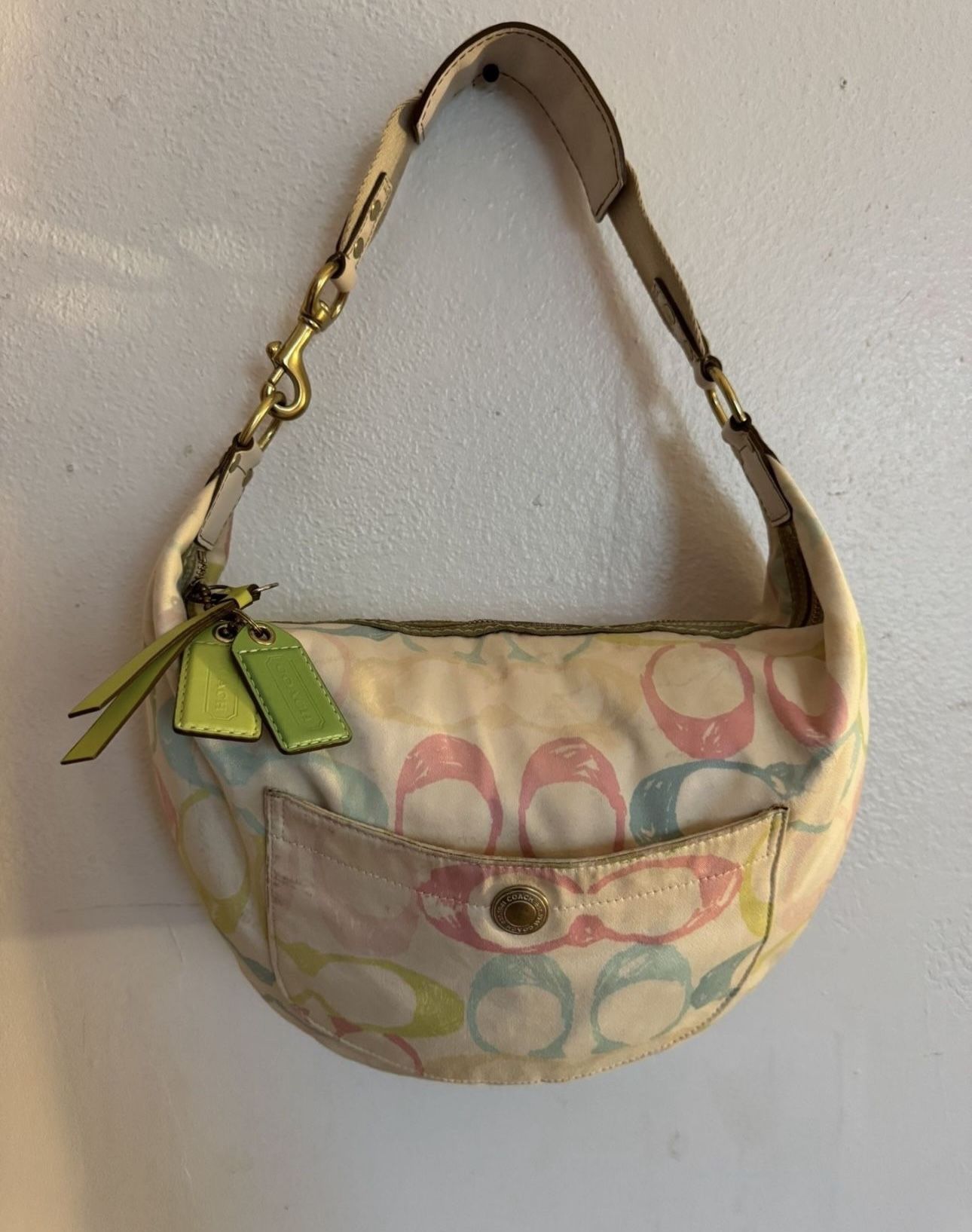 Coach Hampton Pastel Bag