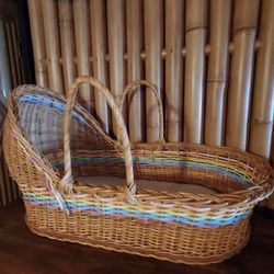 Rattan Baby Bassinet