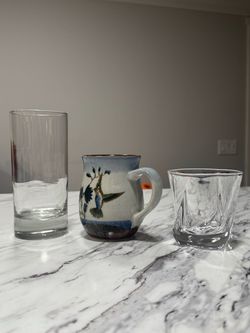 Lots of different cups