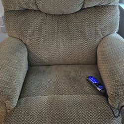 Heated And Vibrating Recliner