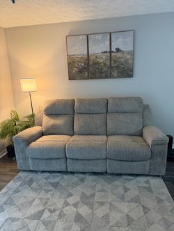 Ashley Furniture Reclining Sofa - Like new