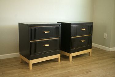 Custom Mid Century Modern Nightstands