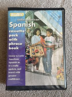 Free Latin American Spanish Cassette With Phrase Book