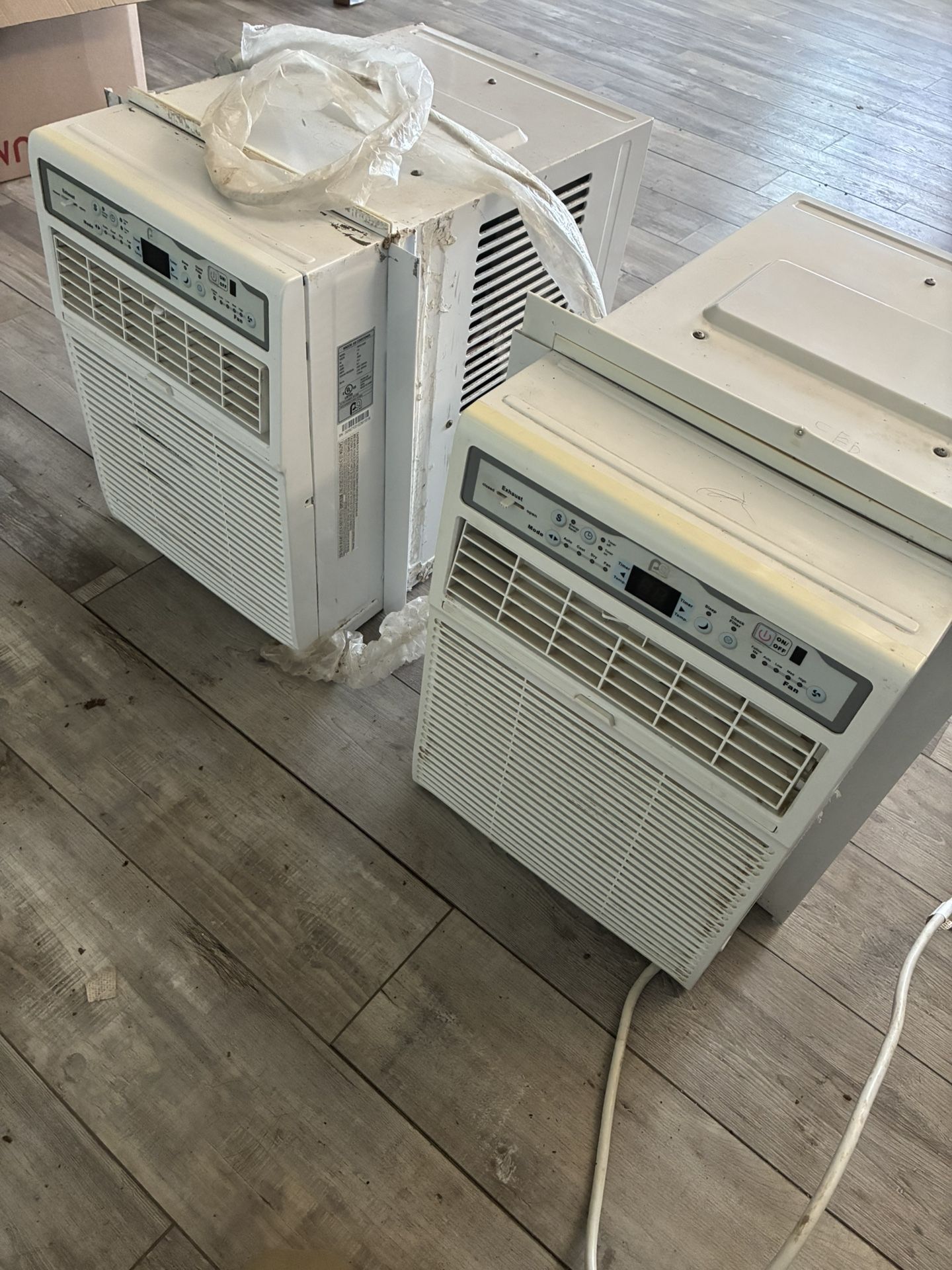 Two In Window A/C Units 
