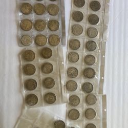 45 Metal Replica Coins