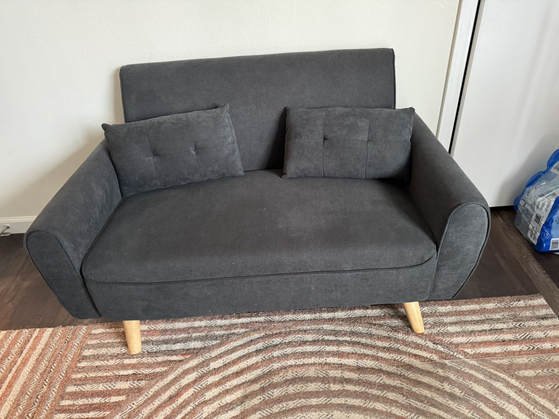 Small Modern Love Seat Couch