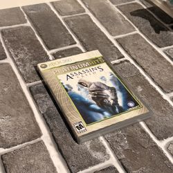 Assassin's Creed Xbox 360 CIB Complete Tested & Working