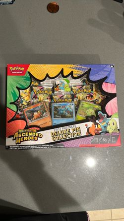 Pokemon Ascended Heroes Deluxe Pin collection
