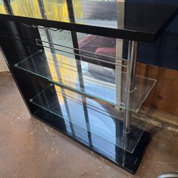 Glass Shelf Bar Cabinet