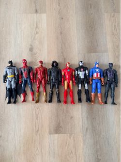 12 inches Marvel figures (set of 8)