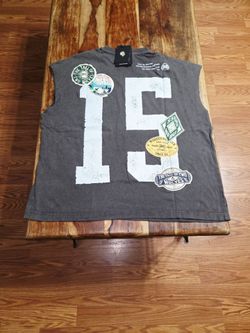 Darc Sport Men's "Renowned" Wolf Gray Sleeveless Muscle Tee