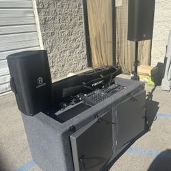 LIKE NEW SPEAKERS AND MIXERS!!!