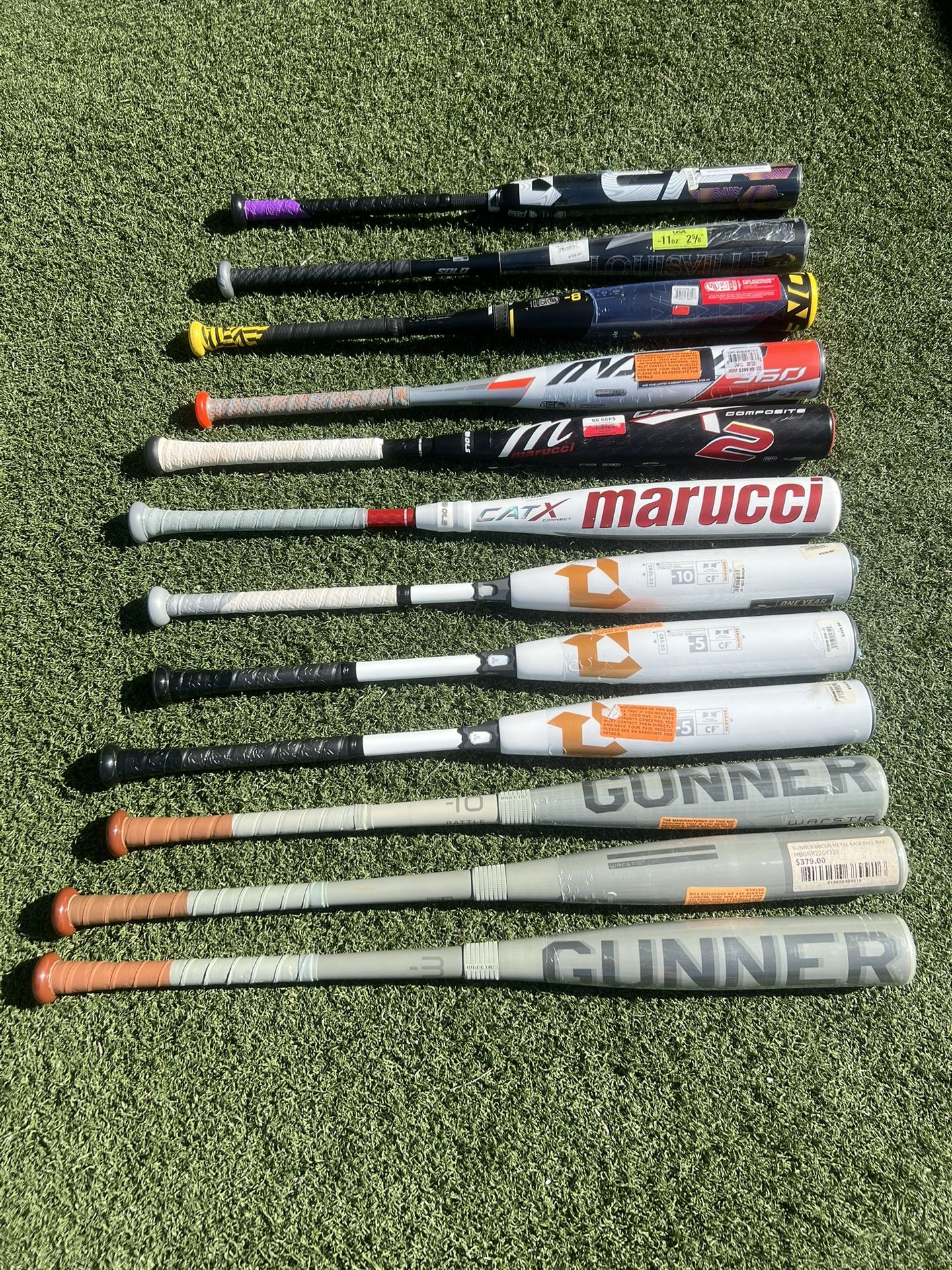 Baseball & Softball Bats-Brand New
