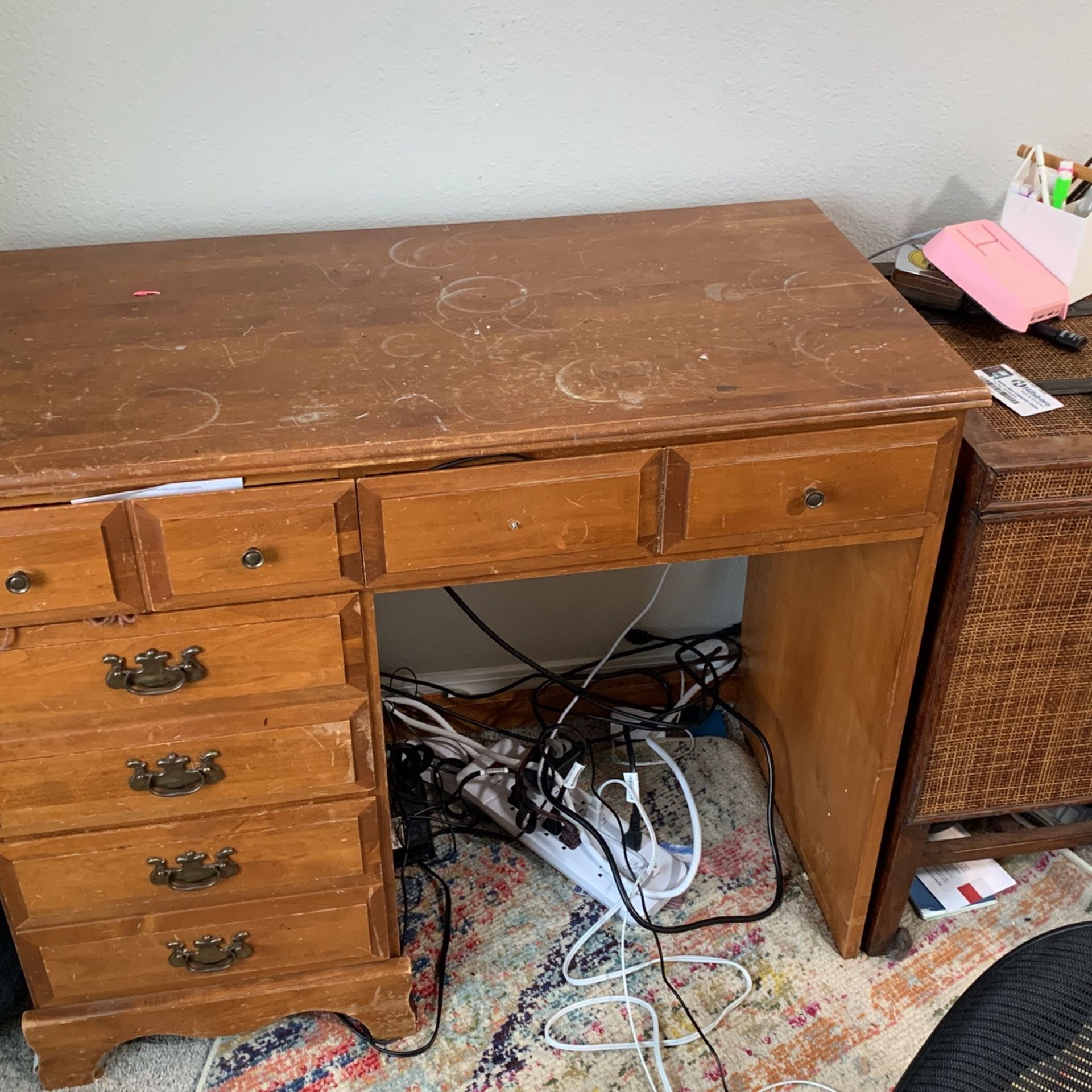 Antique Writing Desk NEED PICKUP TODAY