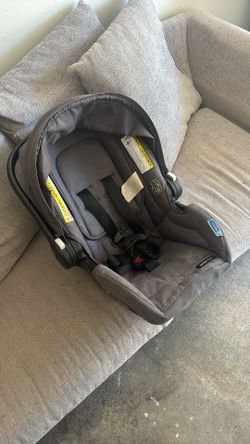 car seat with base