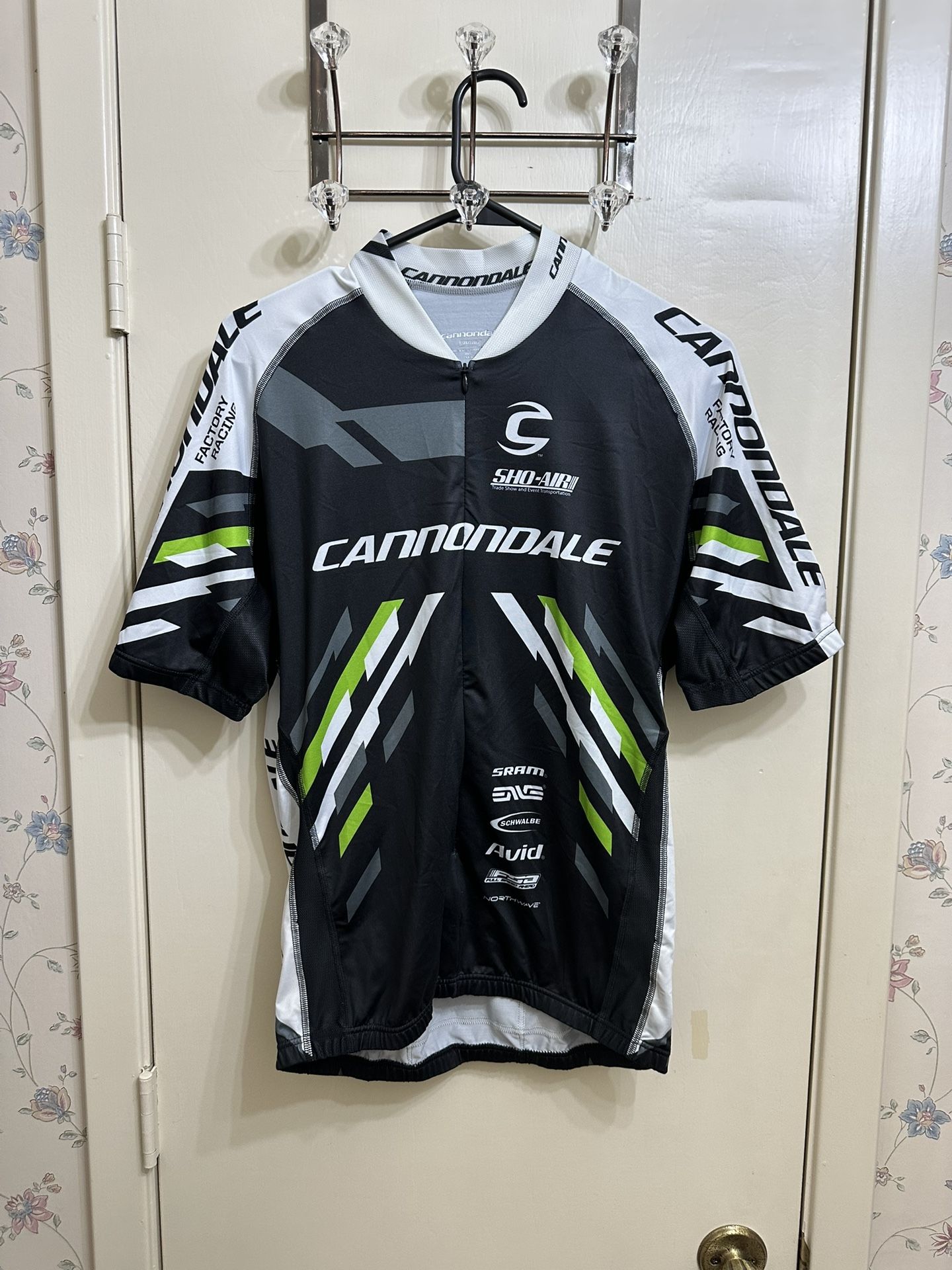 Cannondale Factory Racing 3/4 Zip Cycling Jersey Size 2XL