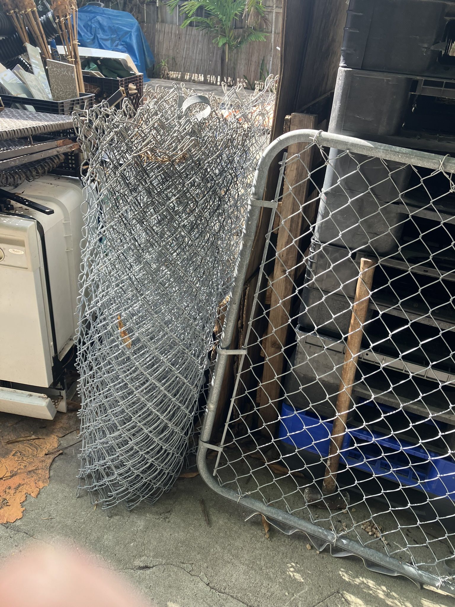 Chain Link Fence 40 Feet And Gate