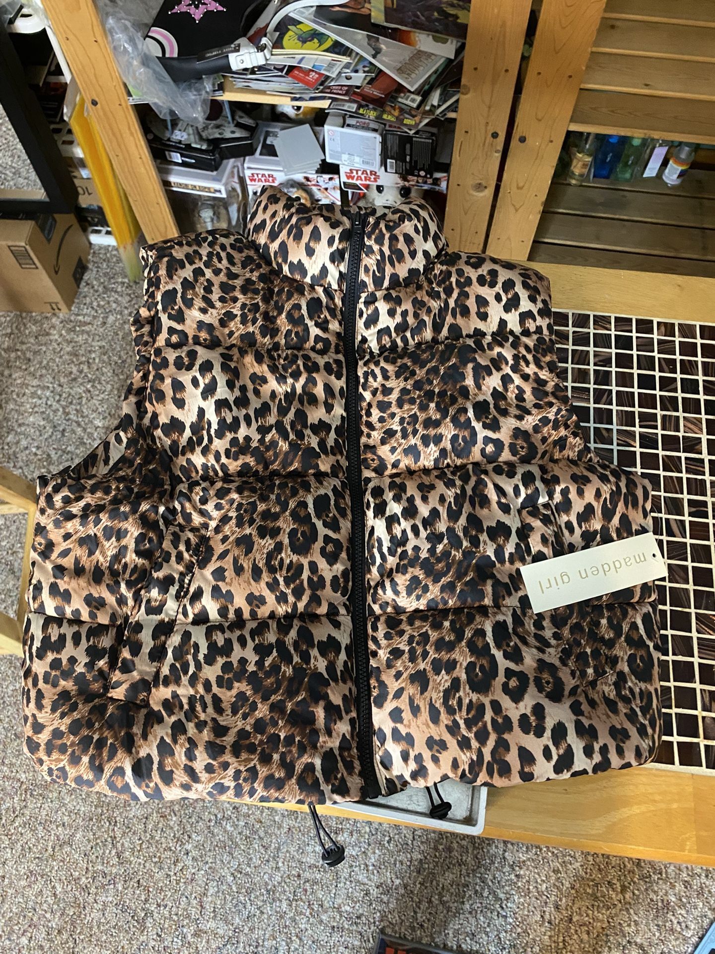 Leopard Print Vest Brand New With Tag