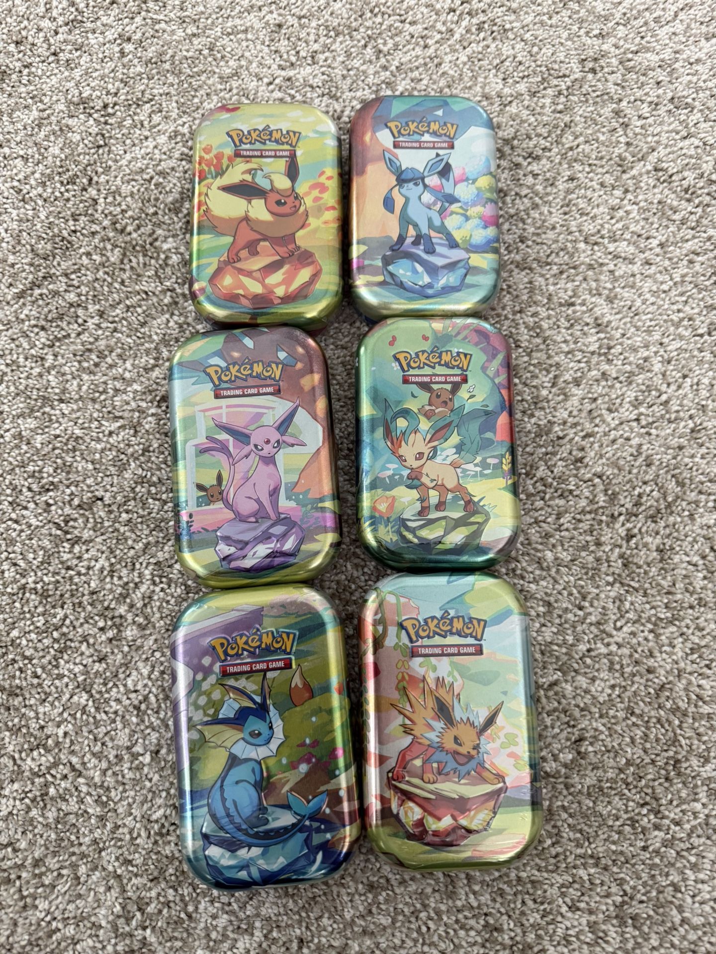 Pokemon Prismatic Mini Tins