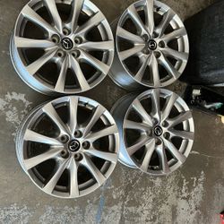 17” OEM Mazda Rims Firm Price,,,,,