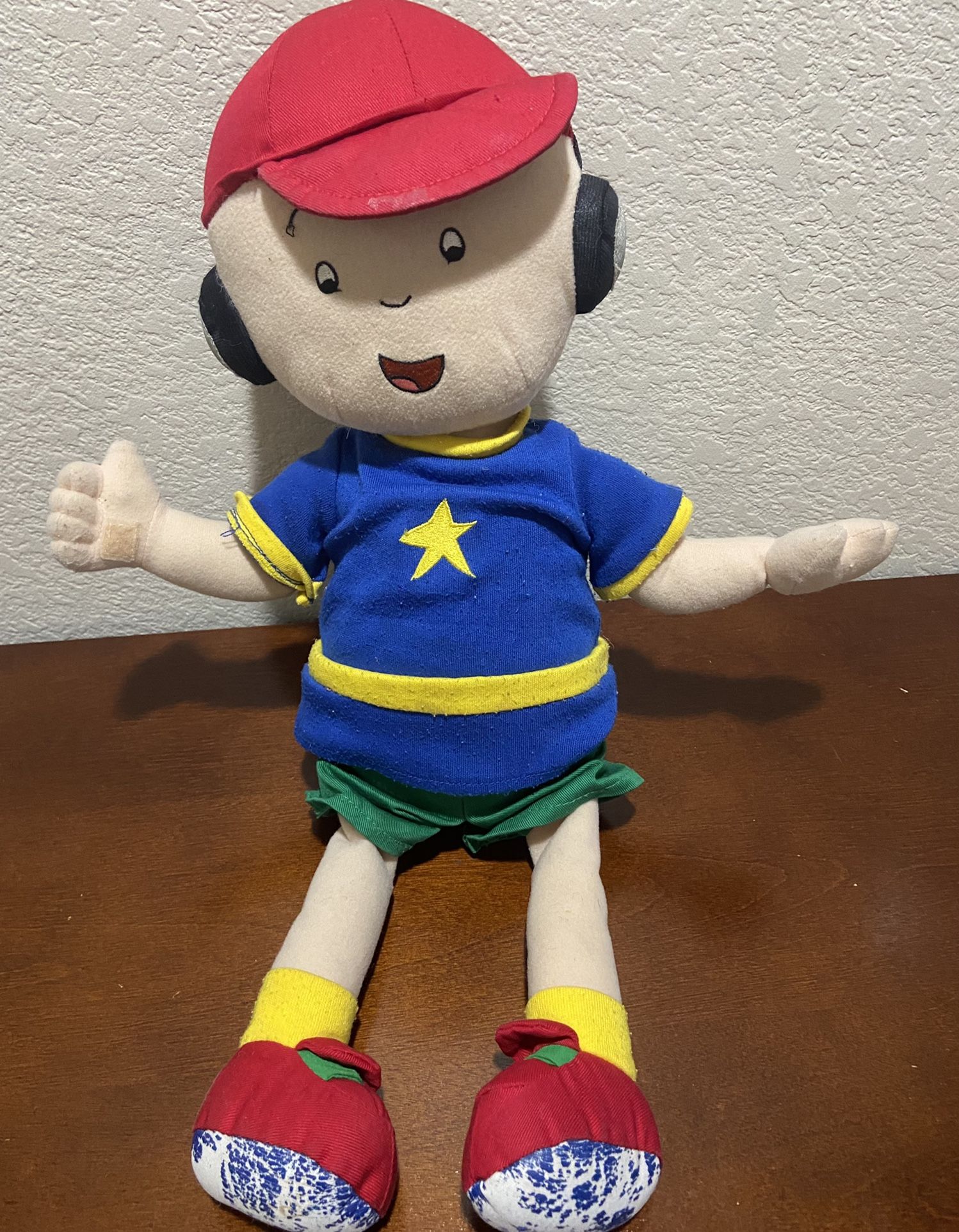 Vintage (2002) Interactive Caillou Plush Doll