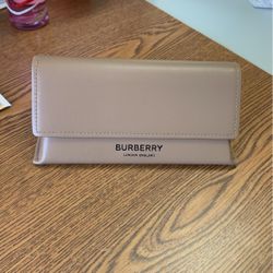 Burberry Tan Colored Sunglass Case