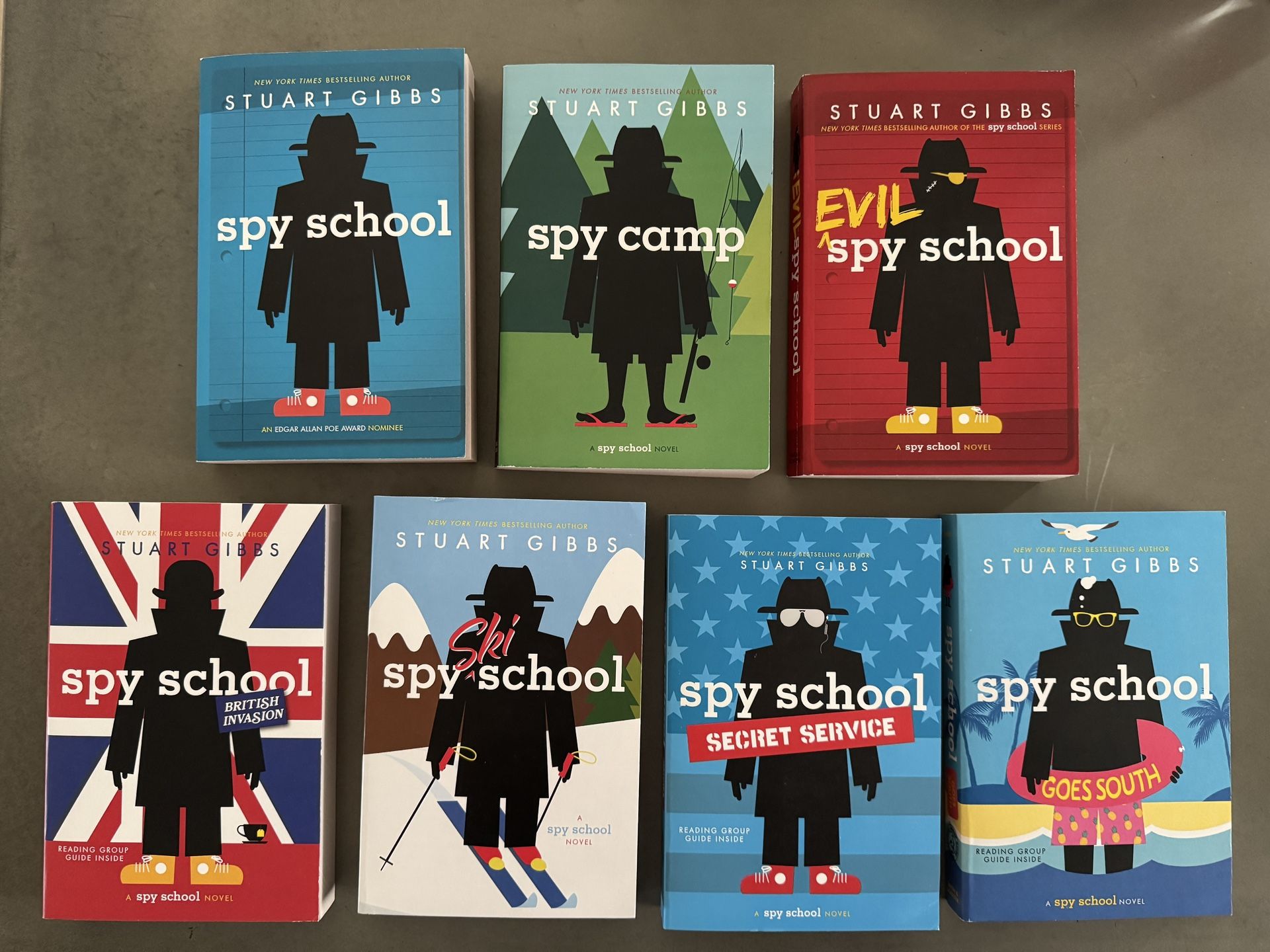 Spy School Series 7 paperback books