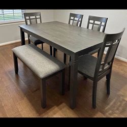 New Dining + Bench Set 