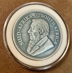 2018 Anitque Finish Silver Krugerrand