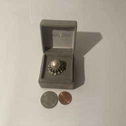 Vintage Sterling Silver Adjustable Ring