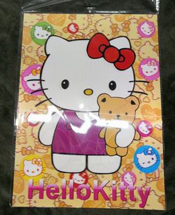 Hello Kitty Holographic Poster