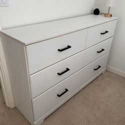 White Wooden Dresser